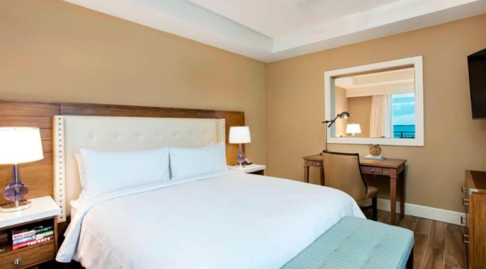 Bay Front Corner Suite, One Bedroom Suite, One King, Sofa Bed, Balcony at Playa Largo Resort & Spa Autograph Collection