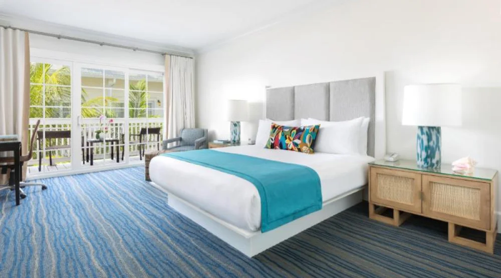 Partial Harbor View King with Balcony at The Marker Key West Harbor Resort