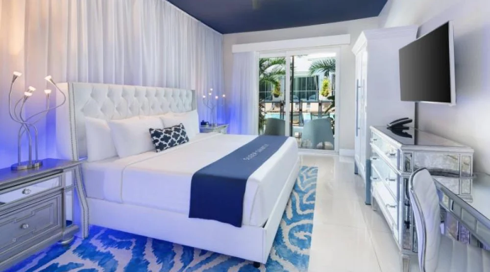 Guest Room, One King at The Saint Hotel Key West Autograph Collection