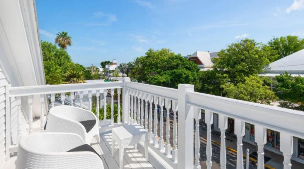 Loft, Larger Guest Room, Two Queen, City View, Balcony at The Saint Hotel Key West Autograph Collection