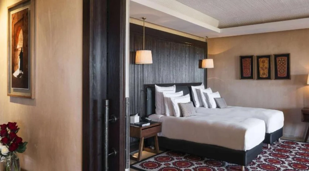Deluxe Twin Room with Mountain View at Fairmont Royal Palm Marrakech