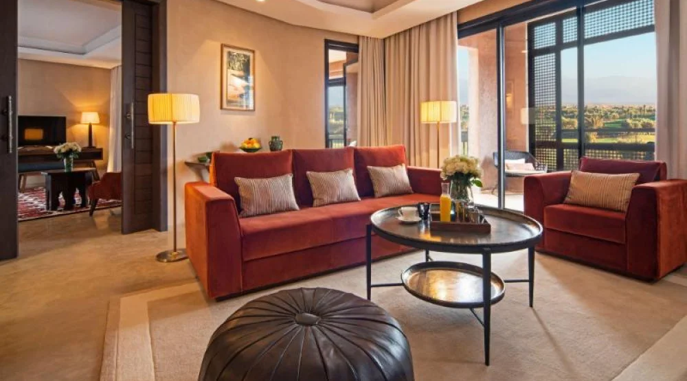 Deluxe Suite Atlas View at Fairmont Royal Palm Marrakech