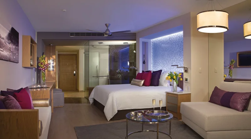 Allure Junior Suite Partial Ocean View at Breathless Riviera Cancun Resort & Spa