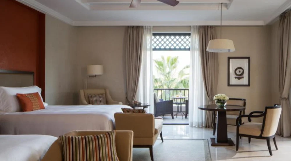 Garden View Terrace Room Two Twin Beds at Four Seasons Resort Marrakech