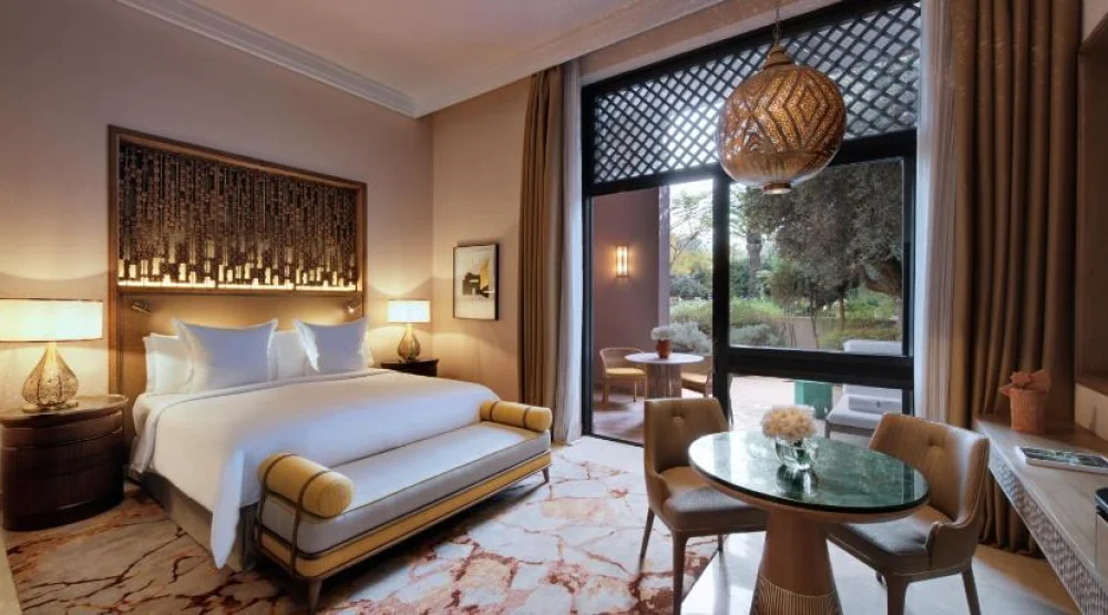 Garden Patio Room with King Bed at Four Seasons Resort Marrakech