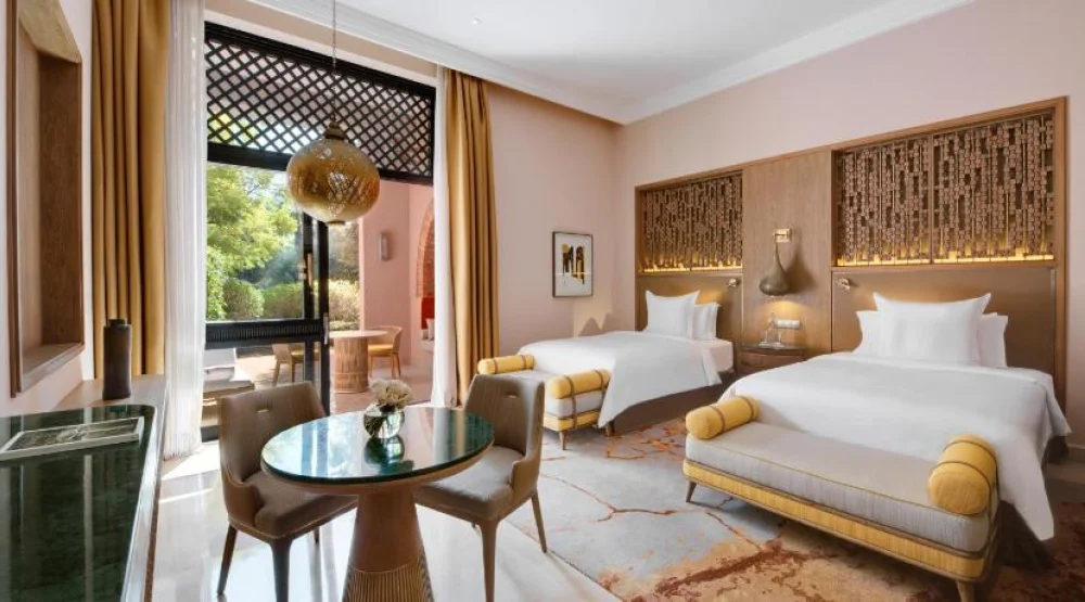 Garden Patio Room Two Twin Beds at Four Seasons Resort Marrakech