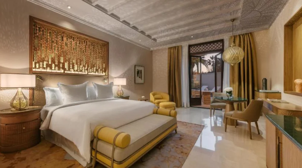 Pavilion Patio Room with King Bed at Four Seasons Resort Marrakech