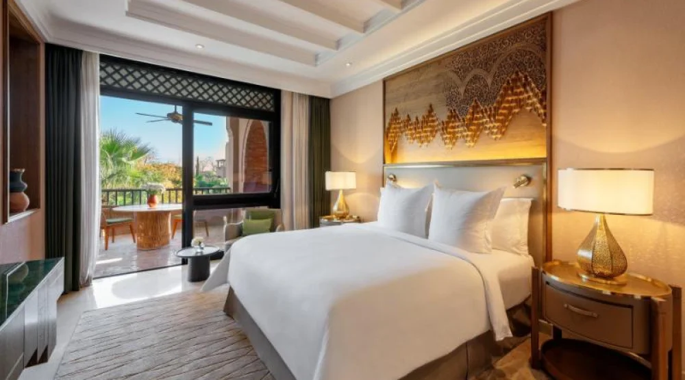 Pool View Terrace Suite King Bed at Four Seasons Resort Marrakech