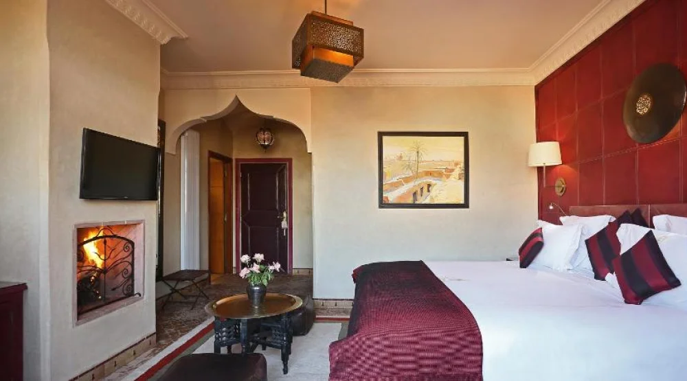 Garden View Deluxe Room at La Maison Arabe