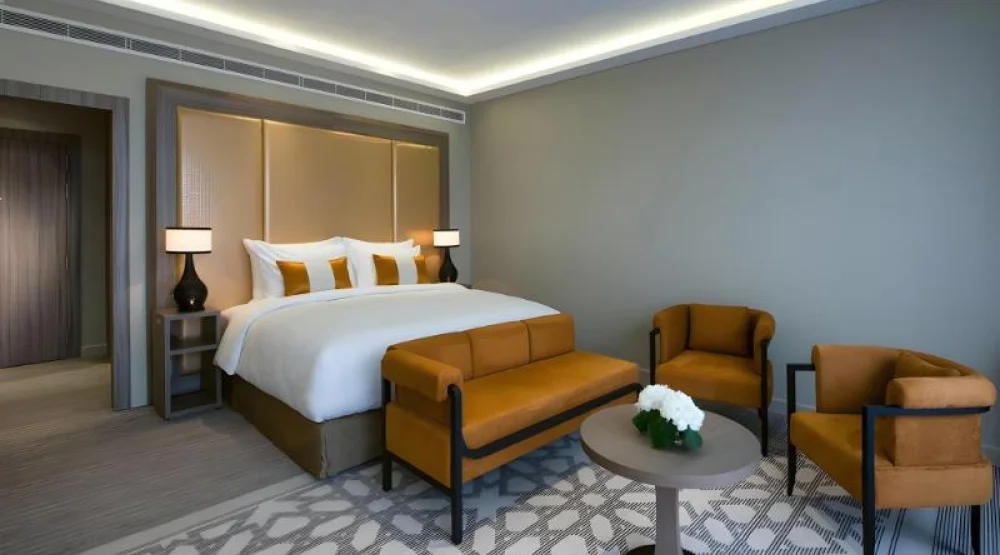 Deluxe Room One King-size Bed at Movenpick Hotel Mansour Eddahbi