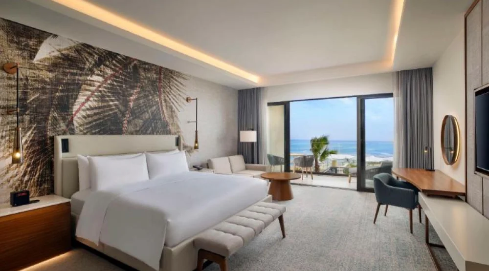 King Premier Room with Ocean View at Conrad Rabat Arzana