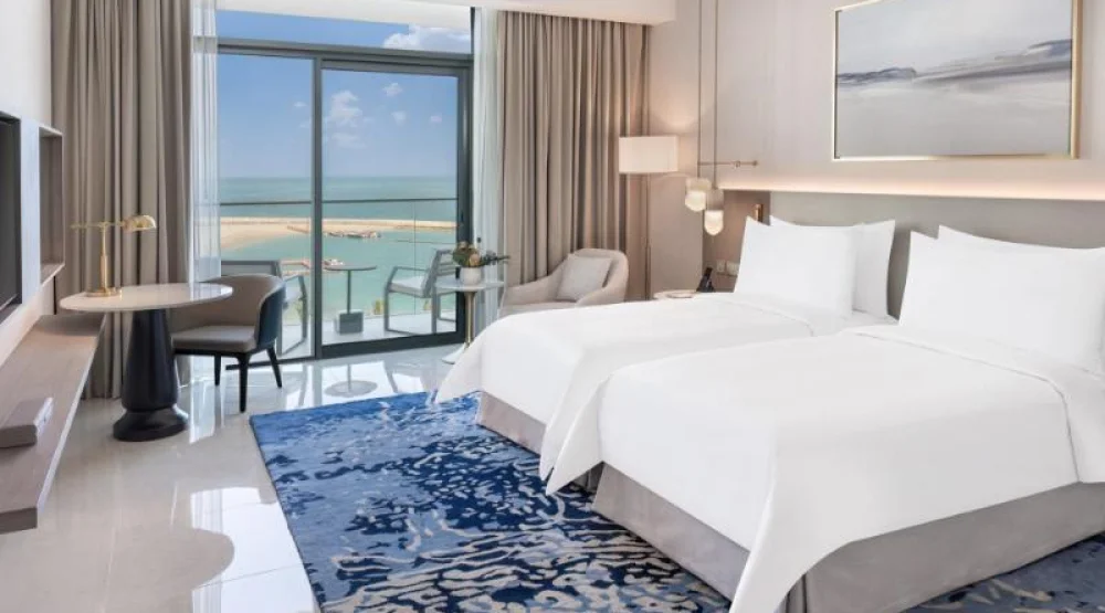 Deluxe Sea View Twin Room at Address Beach Resort Bahrain