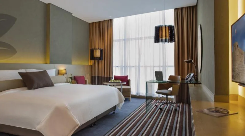 Guest Room with King Bed at Downtown Rotana Manama