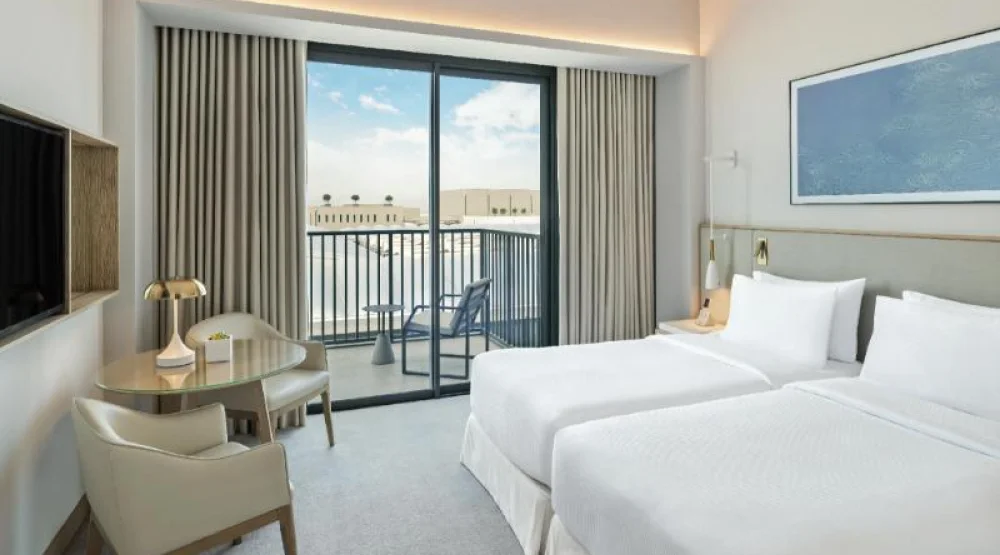 Balcony Deluxe Twin Room at Vida Beach Resort Marassi Al Bahrain