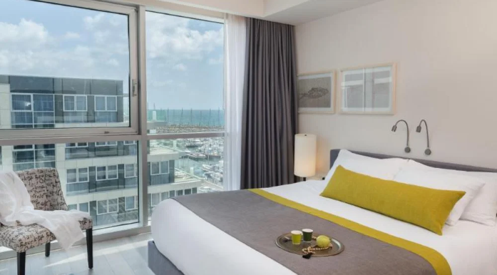 Deluxe Suite Balcony at Herods Herzliya