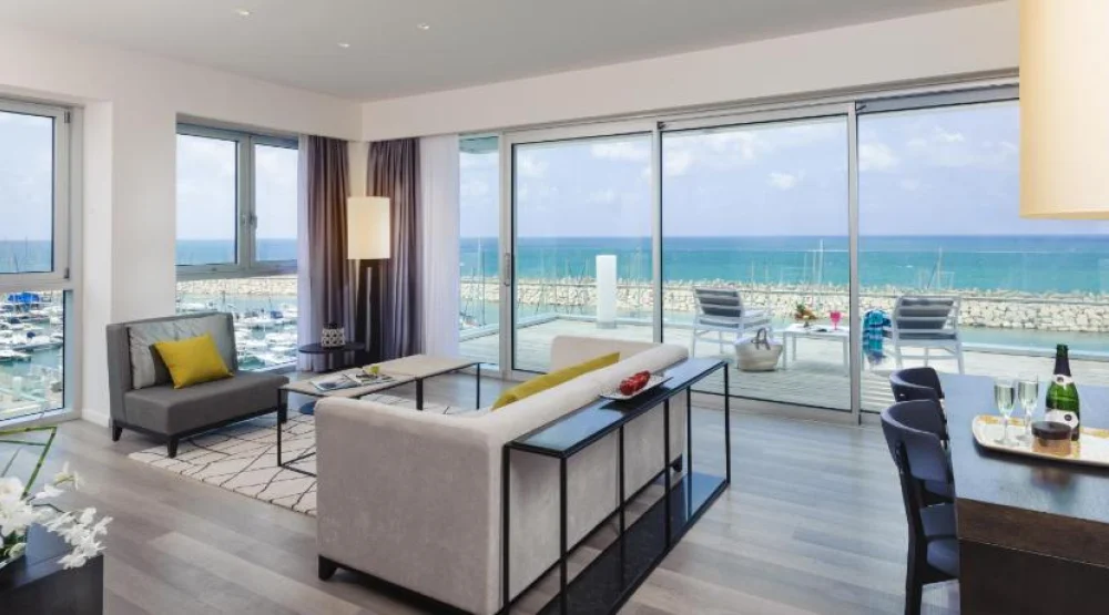 Royal Herods Suite with Sea View at Herods Herzliya