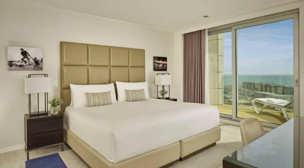 One Bedroom Suite, One Bedroom Suite, One King, Sea View, Balcony at The Ritz-Carlton Herzliya