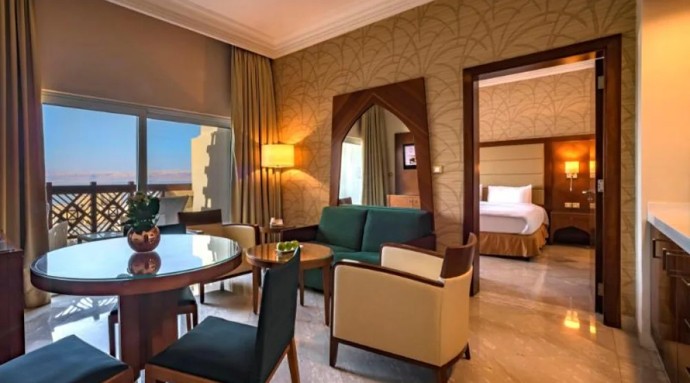 One King Bed One Bedroom Suite at Crowne Plaza Jordan Dead Sea Resort