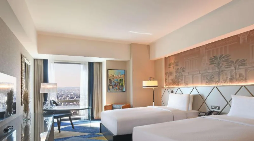 Two Twin Beds Executive Room at Hilton Amman