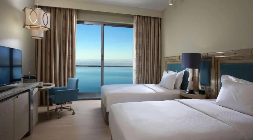 Two Double Bed Deluxe Rm W/terrace at Hilton Dead Sea Resort