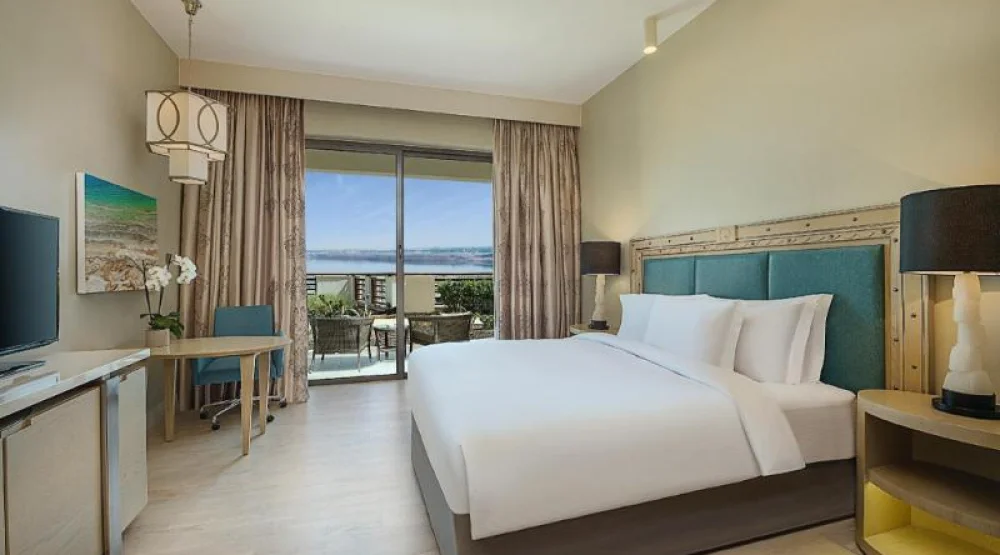 Family Terrace Connecting Room at Hilton Dead Sea Resort