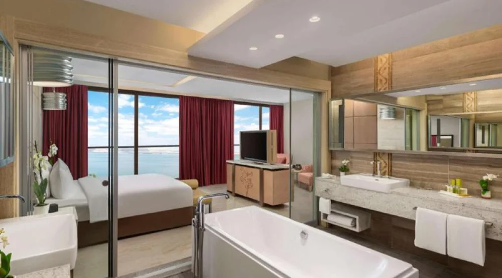 Royal Suite with Sea View at Hilton Dead Sea Resort