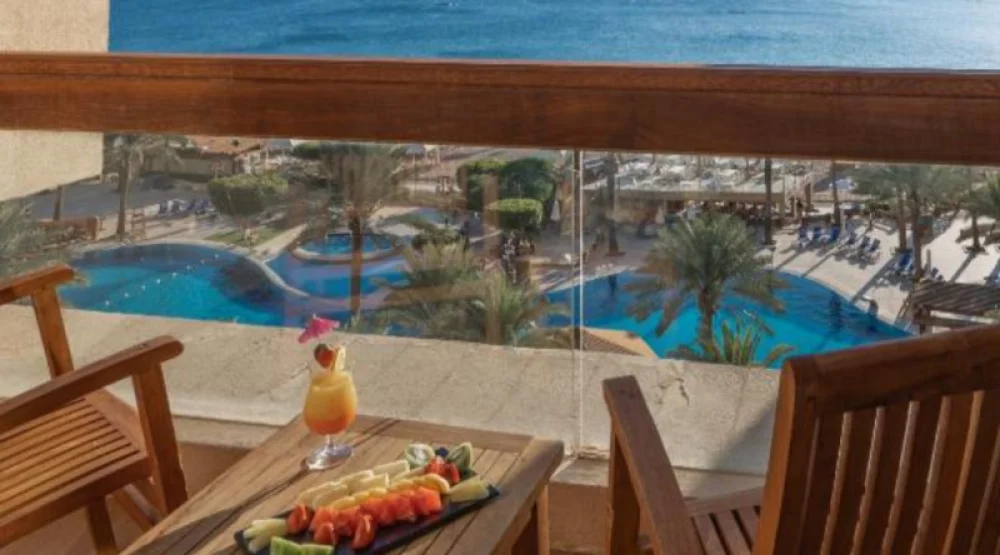 Two Twin Premium Club Lounge Access Sea View at Intercontinental Aqaba Resort