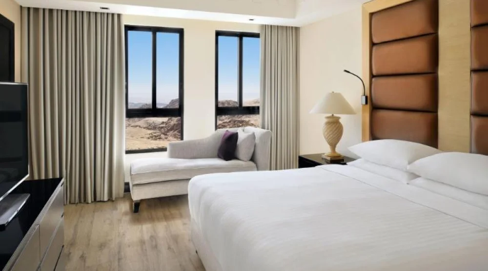One Bedroom Suite, One King, Petra Valley View, Mountain View at Petra Marriott Hotel