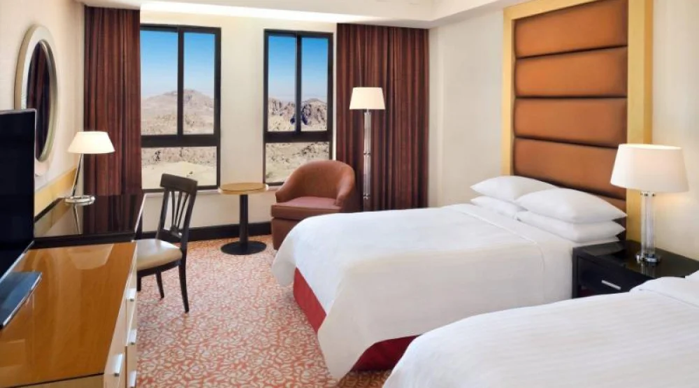 Premium Room, Guest Room, Two Twin, Petra Valley View, Mountain View at Petra Marriott Hotel