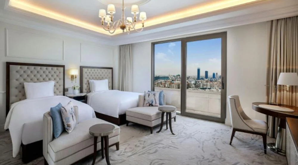 Deluxe, Guest Room, Two Queen, City View at The Ritz-Carlton Hotel Amman