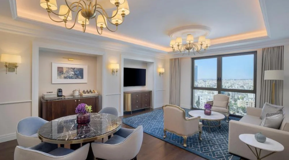 Grand, Suite, One King, Skyline View at The Ritz-Carlton Hotel Amman