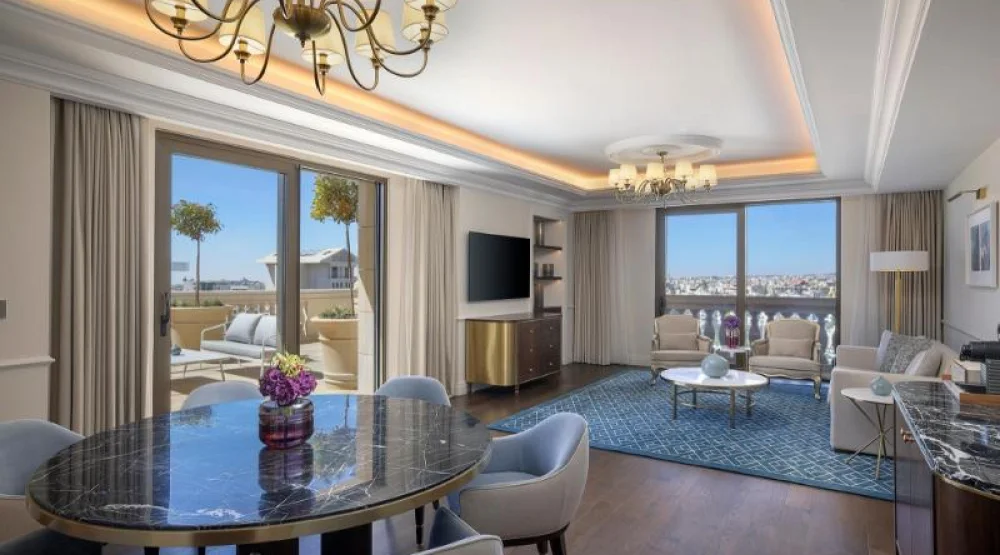 Grand Skyline, Suite, One King, Balcony, Terrace at The Ritz-Carlton Hotel Amman