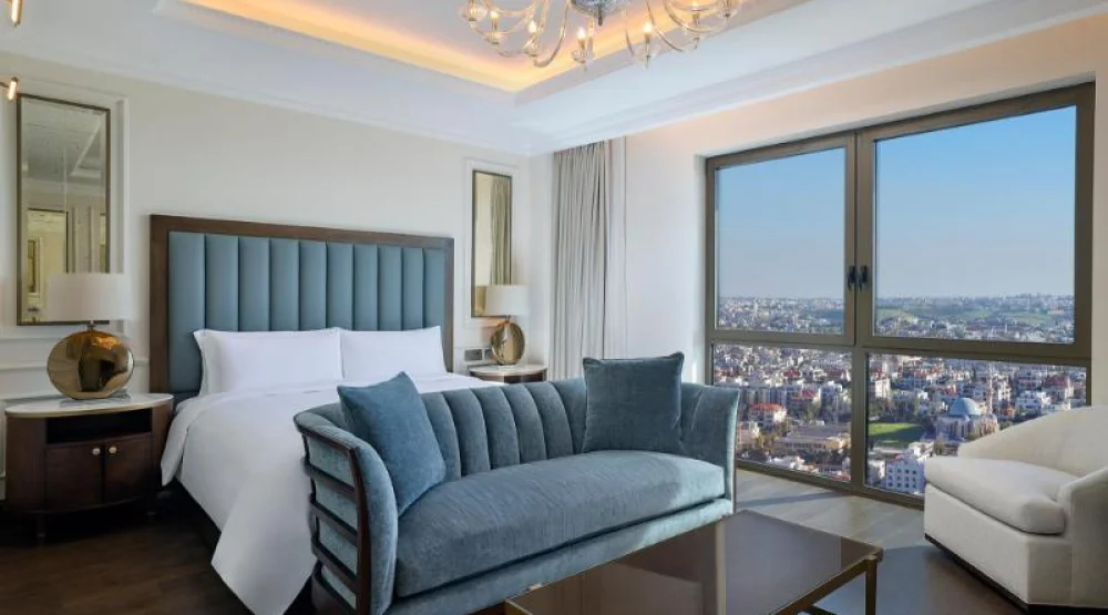 Ambassador, Suite, One King, Skyline View at The Ritz-Carlton Hotel Amman
