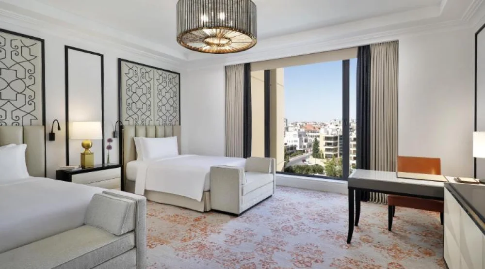 Grand Deluxe, Guest Room, Two Double, City View at The St. Regis Amman