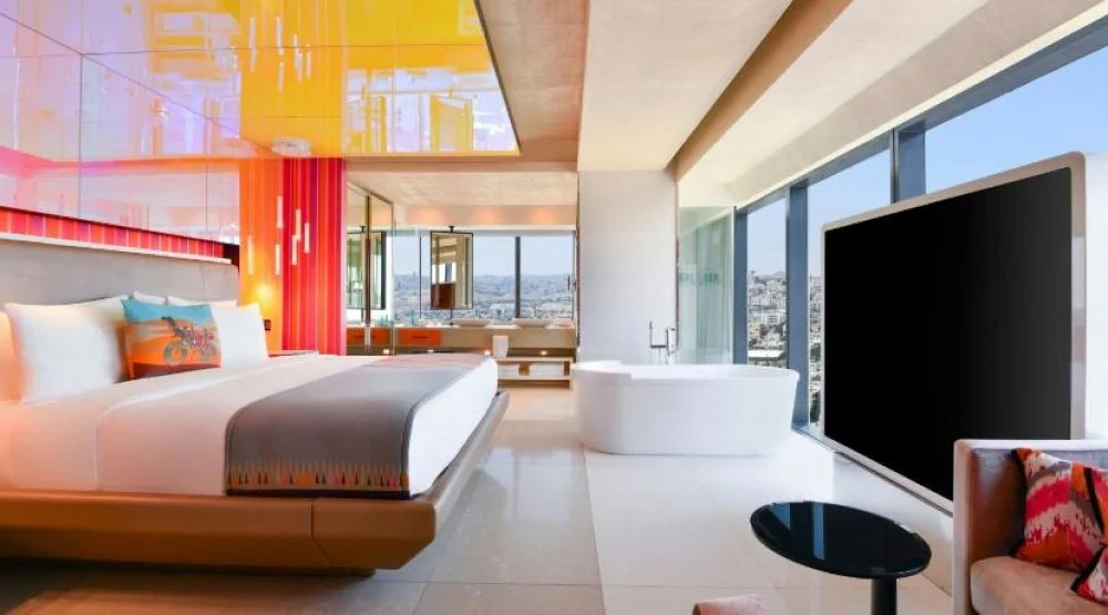 Penthouse Ii, Suite, One King, Corner Room, High Floor at W Amman