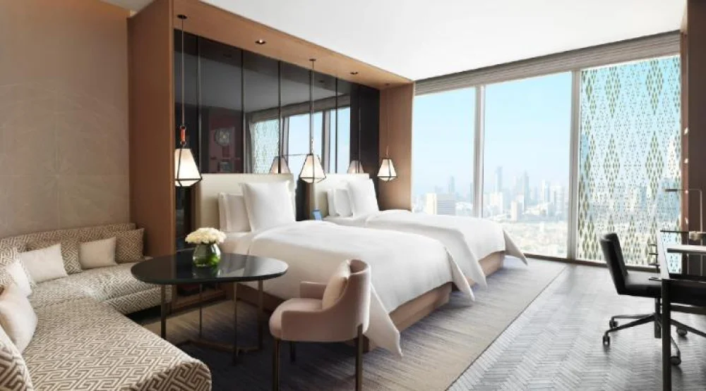 Deluxe Room Two Twin Beds at Four Seasons Kuwait At Burj Alshaya