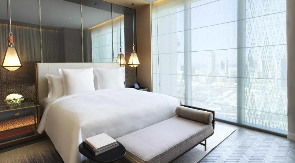 Diplomatic Suite King Bed at Four Seasons Kuwait At Burj Alshaya