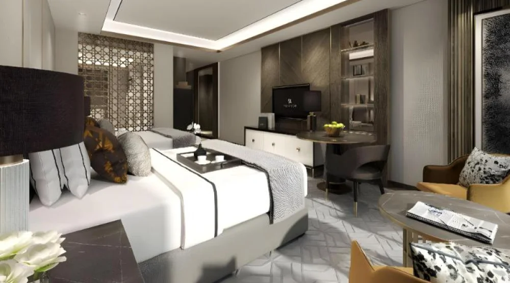 Two Queen Beds Deluxe Room at Waldorf Astoria Kuwait