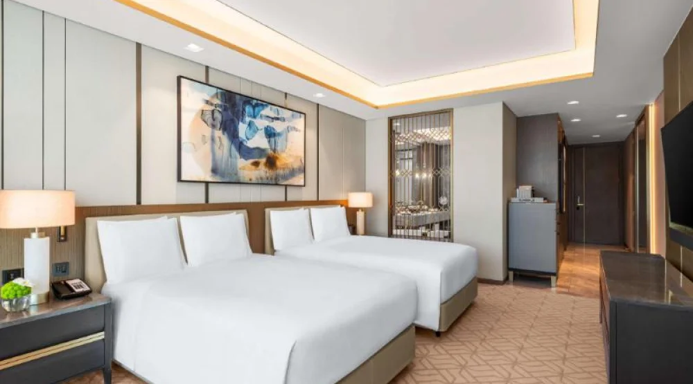 Two Queen Beds Ikaros Room at Waldorf Astoria Kuwait
