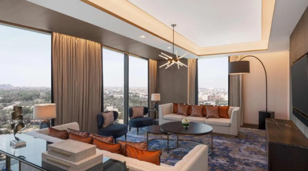 King Deluxe One Bedroom Suite at Waldorf Astoria Kuwait