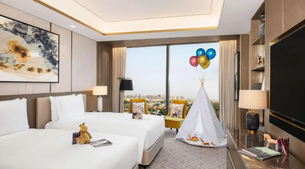 Family Two Bedroom Deluxe Suite at Waldorf Astoria Kuwait