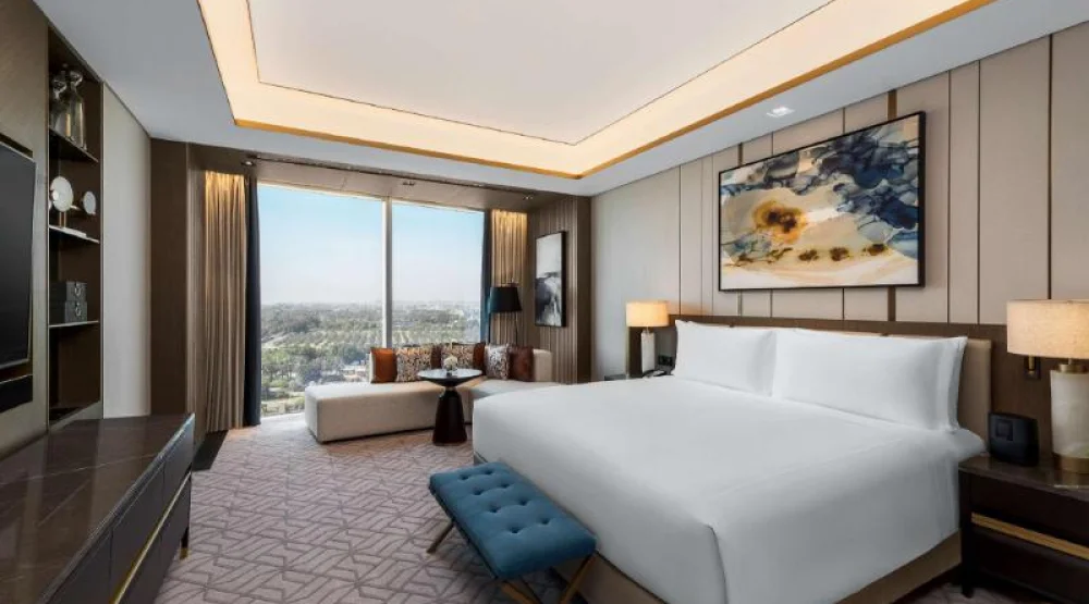 King Ikaros Premier One Bedroom Suite at Waldorf Astoria Kuwait