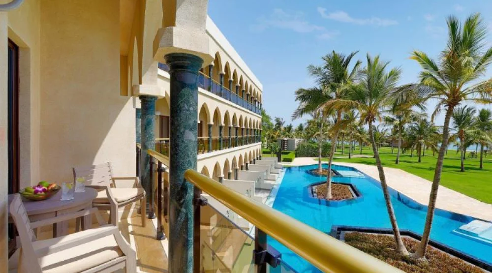 Junior, Suite, One King, Resort View, Mid Floor, Balcony at Al Bustan Palace a Ritz-Carlton Hotel