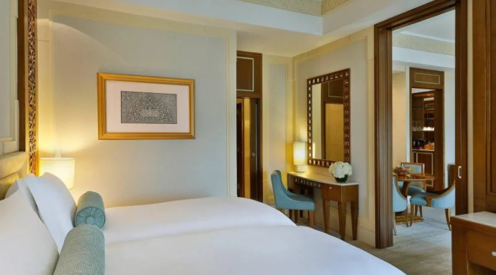 Executive, Suite, Two Twin, Sea View, High Floor, Balcony at Al Bustan Palace a Ritz-Carlton Hotel