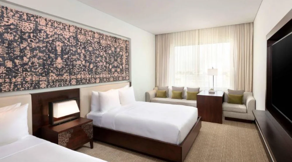 Deluxe Guest Room, Two Double at JW Marriott Muscat