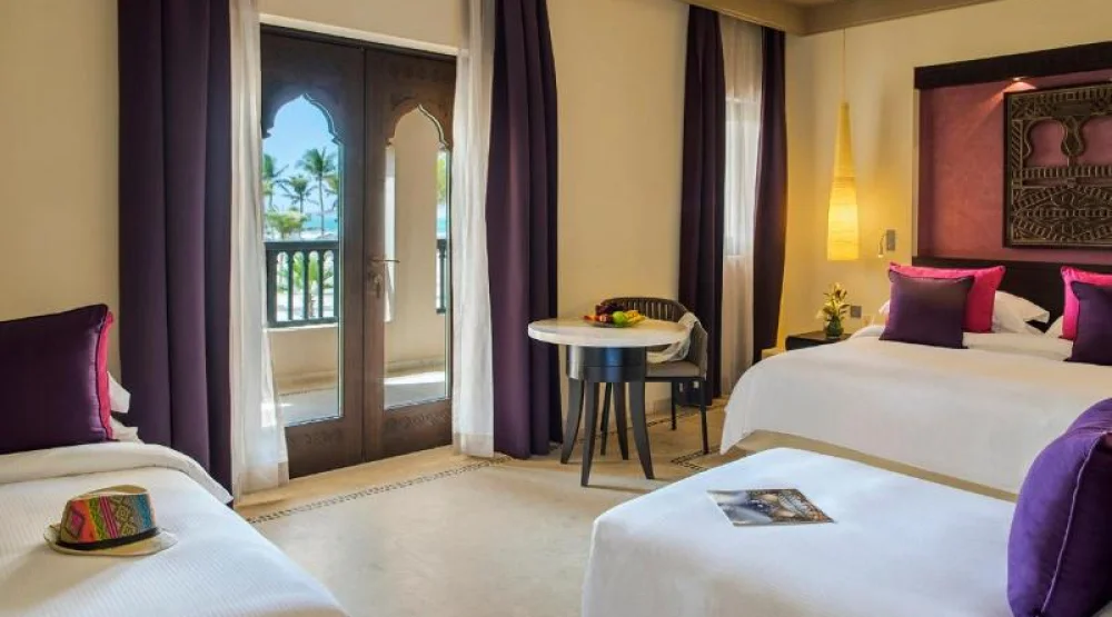 Spacious Family Ocean Room at Salalah Rotana Resort