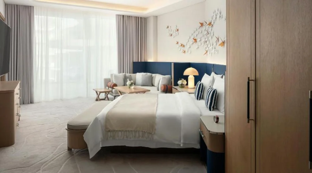 Caroline Astor King Suite with Balcony at The St. Regis Al Mouj Muscat Resort