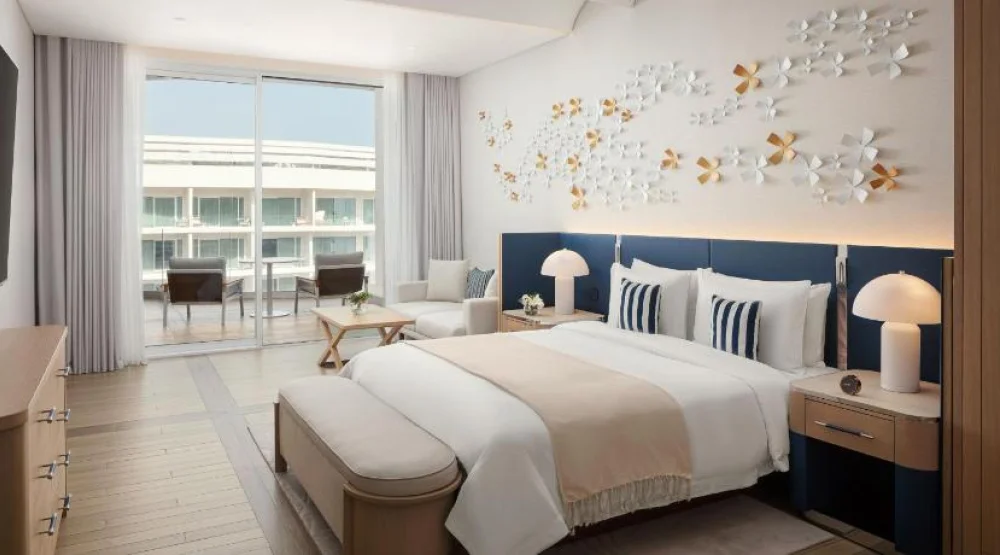 John Jacob Astor Two Bedroom Suite with Balcony and Sea View at The St. Regis Al Mouj Muscat Resort