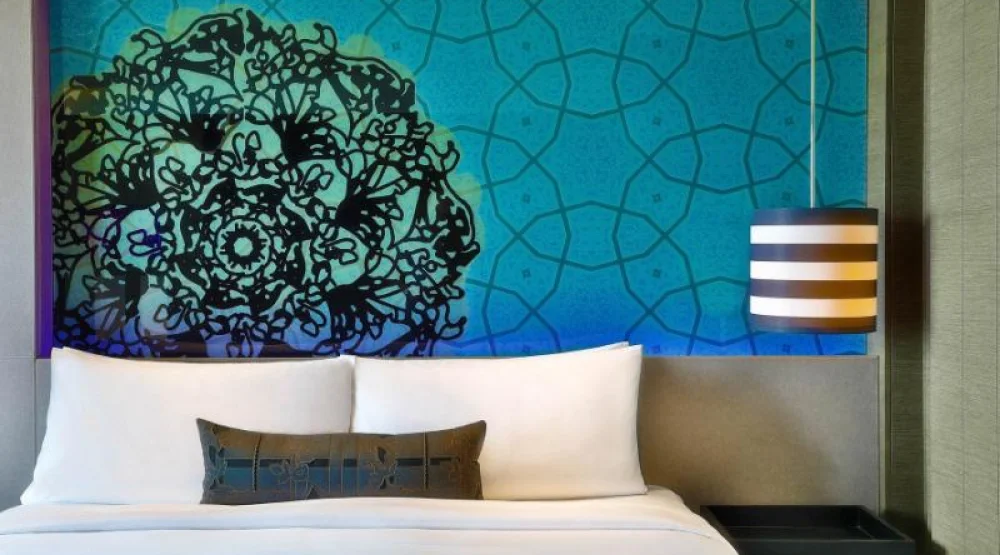 Wonderful Room, Guest Room, One King, Sea View, Balcony at W Muscat