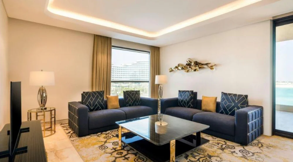 Grand Sea View Suite, One Bedroom Apartment, One King, Balcony at Agora Doha Autograph Collection
